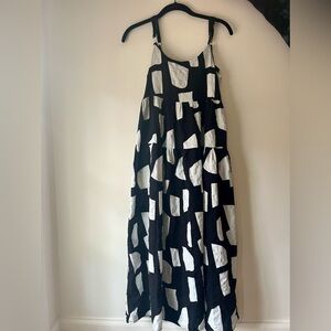 Yesno Women's Dress Black White Size S